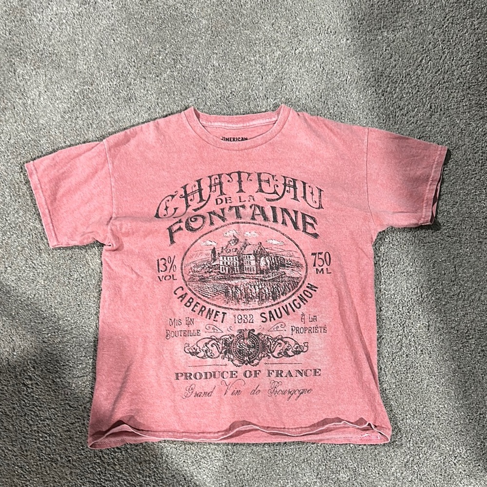 Woman’s Pink Graphic T-Shirt